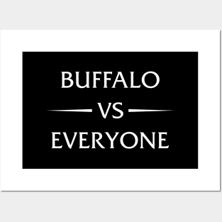 Buffalo vs Everyone Posters and Art